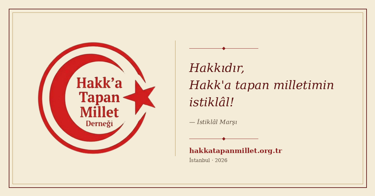 Logo for Hakka Tapan Millet Derneği 